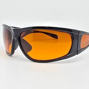 BluBlocker Viper 3003 Black Frame Malenium Amber Gradient Lens Sunglasses Taiwan